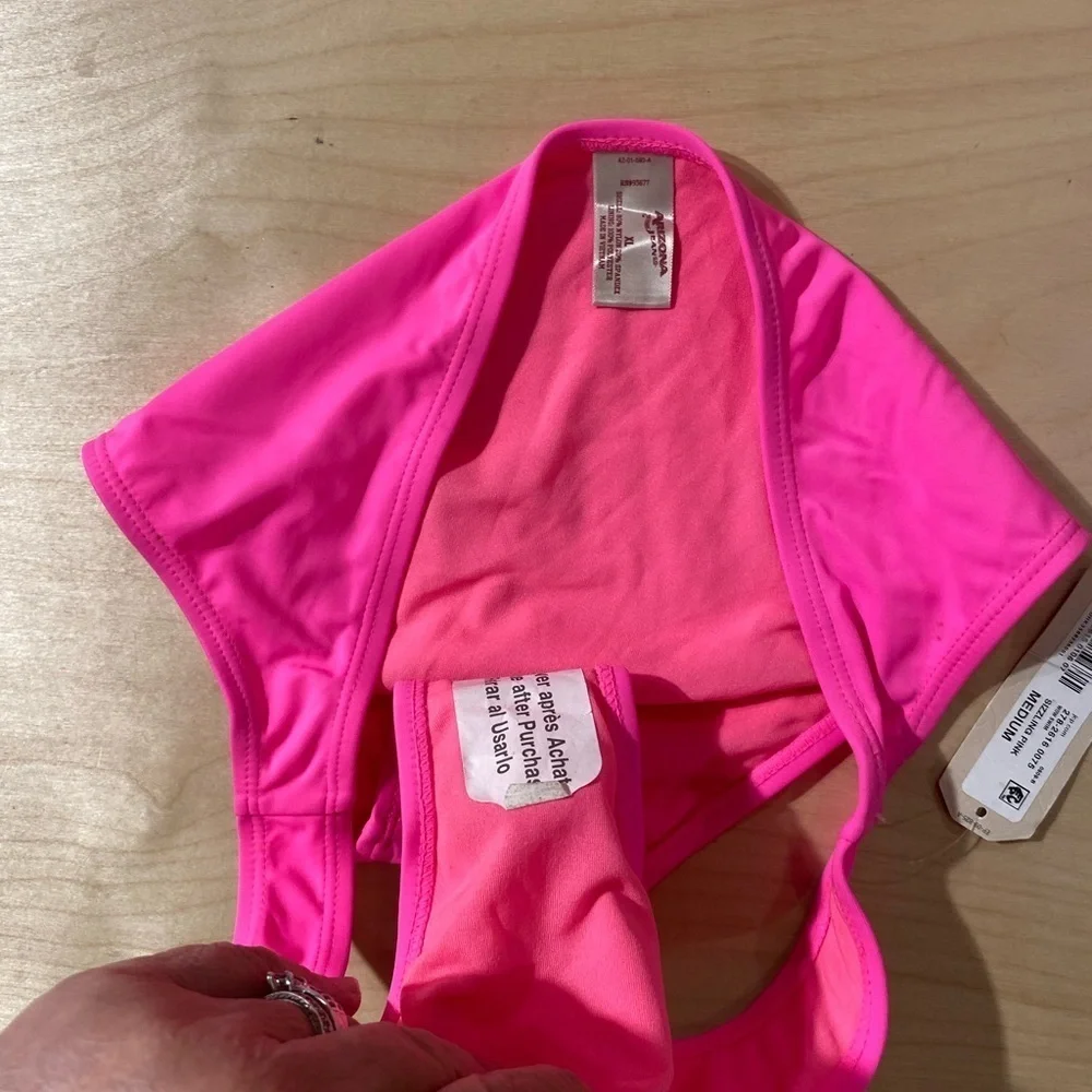 Arizona Jean Two Piece Swimsuit Top XL Bottom Medium (BX)